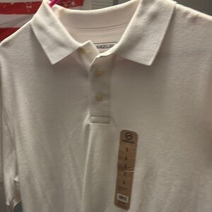 Magellan White Polo Shirt
